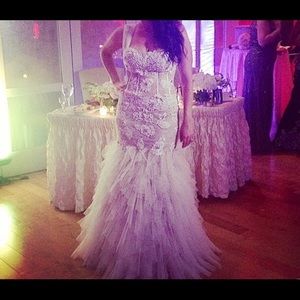 Stunning Jovani mermaid wedding/evening gown